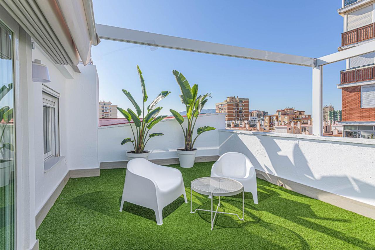 Wintowinrentals Exclusivo Atico Cerca De La Playa. Málaga Eksteriør bilde